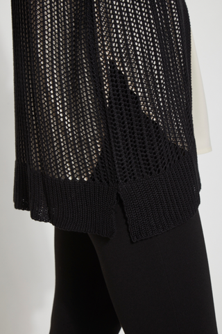 Amora Linen Mesh Cover-Up
