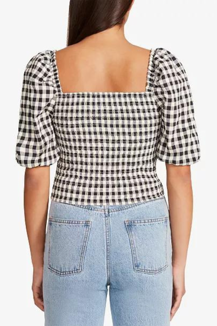 Keys to the Gingham Top