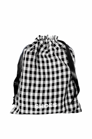 Bag-All Gingham 5-Piece Travel Packing Set | Chic Luggage Organizers