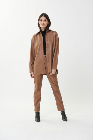 Ribkoff 223917 Leatherette Jacket Style Shirt