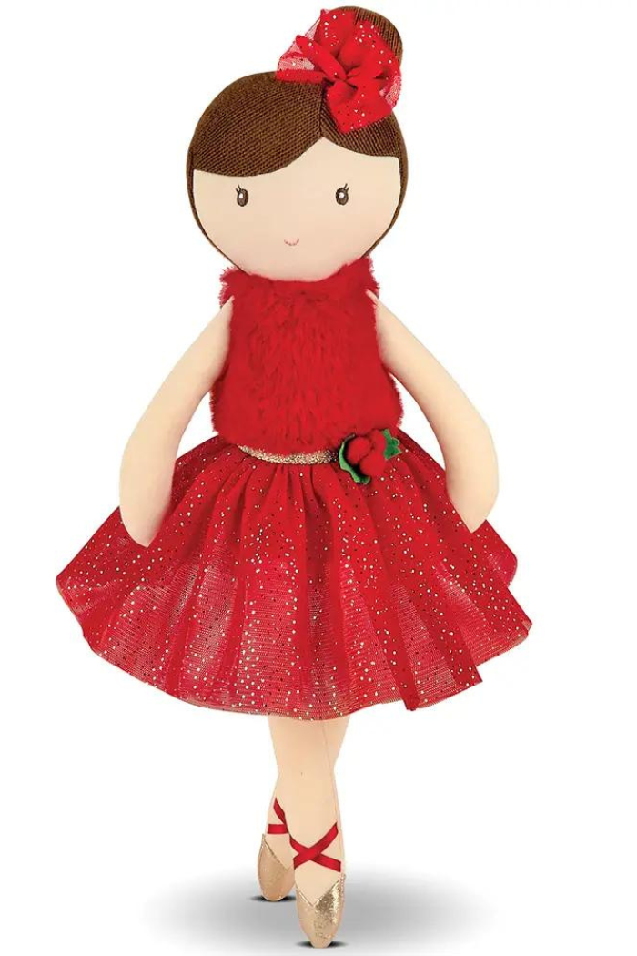 Evie Ballerina Christmas Doll