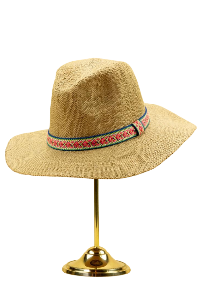 Powder Design Natasha Fedora Hat With Fuchsia Trim