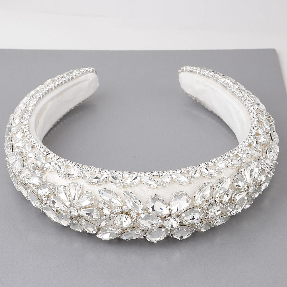 Crystal Encrusted Bridal Headband