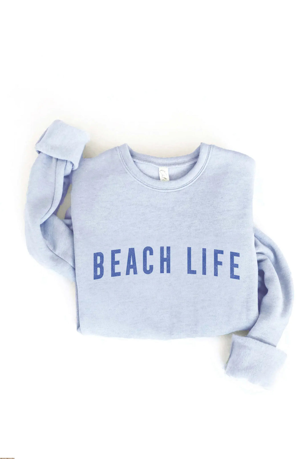 Light Blue Beach Life Sweatshirt
