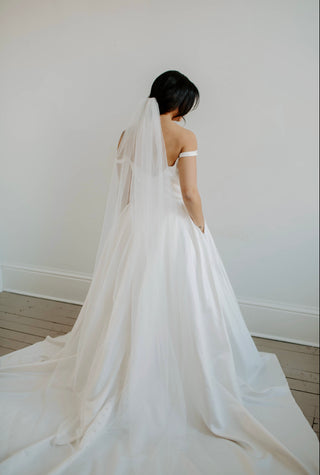 Crystal Wedding Veil/ Cathedral and Chapel Length